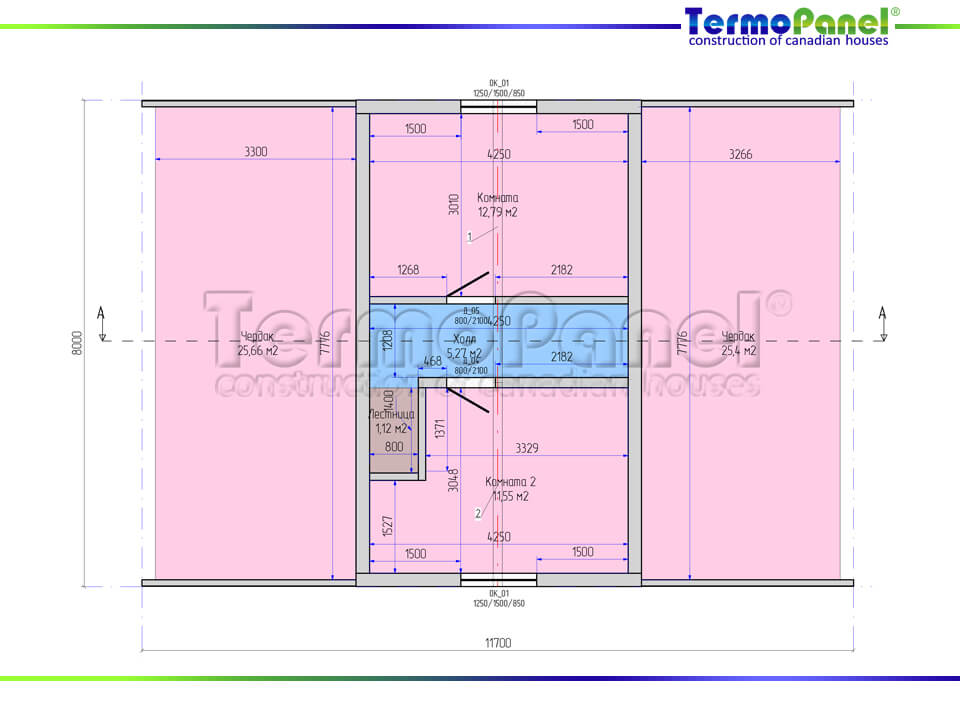 дом из сип панелей с мансардой нарьян мар 1